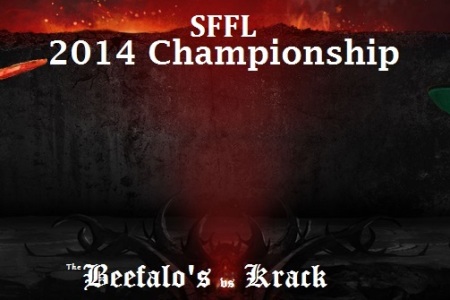 SFFL – 2014 – Championship Week...